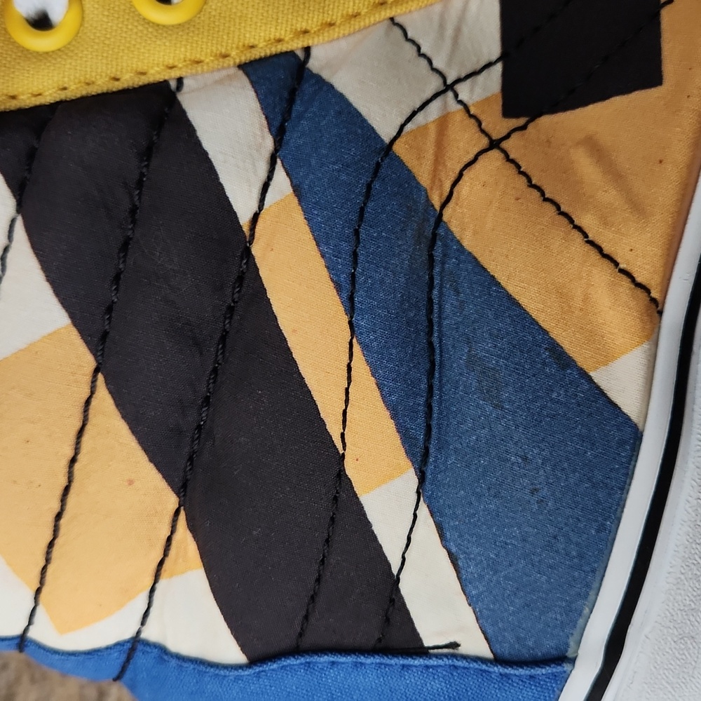 Vans + MoMA Sk8Hi Lyubov Popova Sneakers Men's Size 7 Women's Size 8.5 - Picture 11 of 16